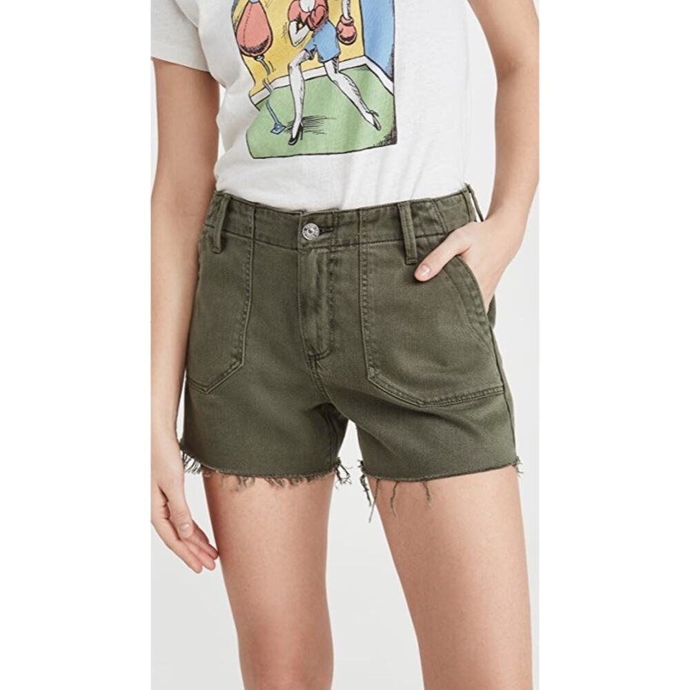 Paige Mayslie Utility Shorts Size 23 Nwot $169